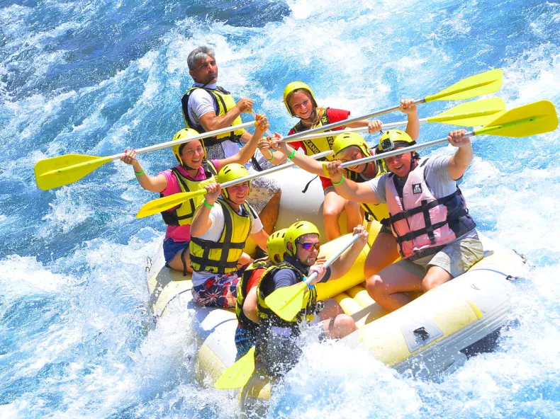 Side 4 in 1 Ultimate Adventure Tour: Rafting, Köprülü Canyon, Zipline and Buggy Safari
